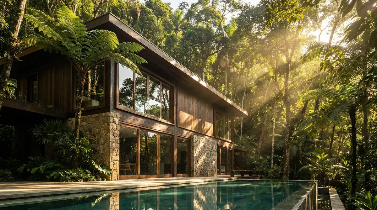 Casa da Mata: Integrando Arquitetura e Natureza