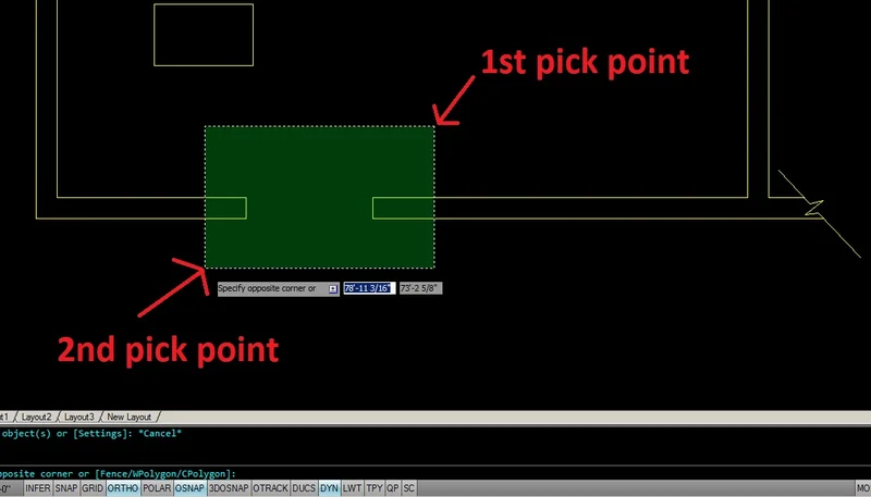 Processo de implementação de Comando Stretch Autocad Saiba Como Aplicar