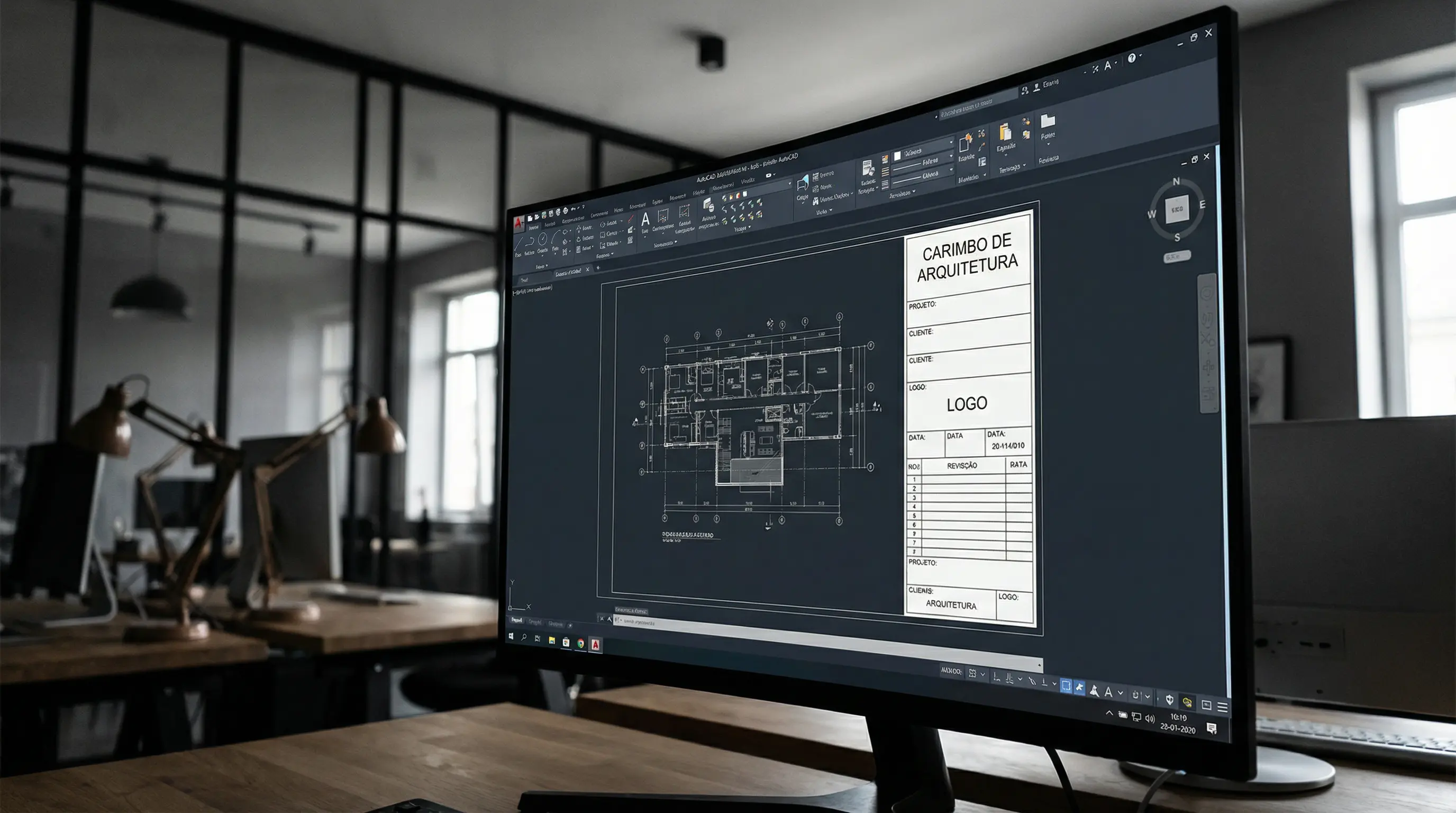Como Fazer Carimbo de Arquitetura no AutoCAD: Guia Completo