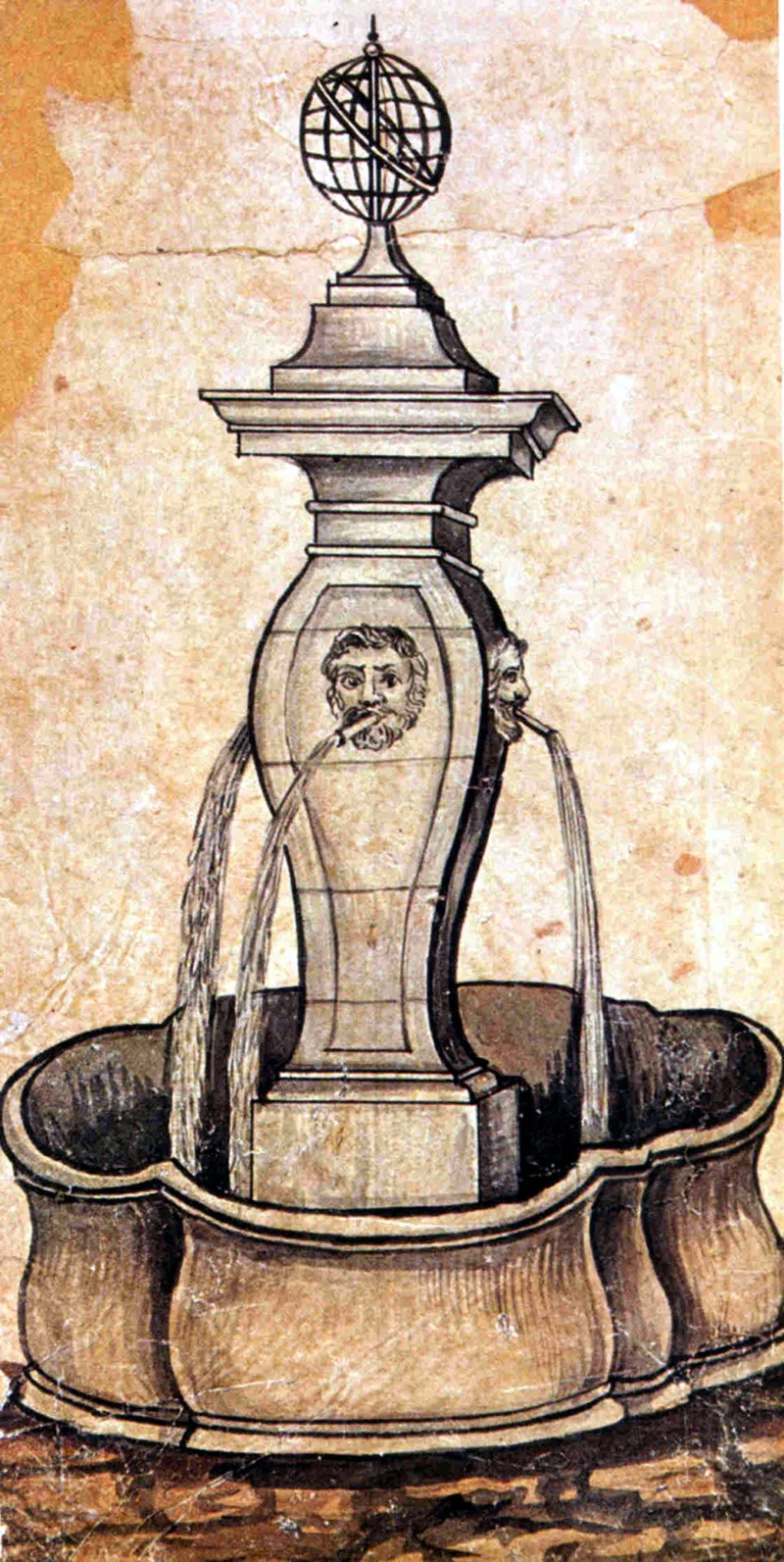 Detalhe do trabalho em pedra na Igreja de São Francisco, atribuído a Tebas