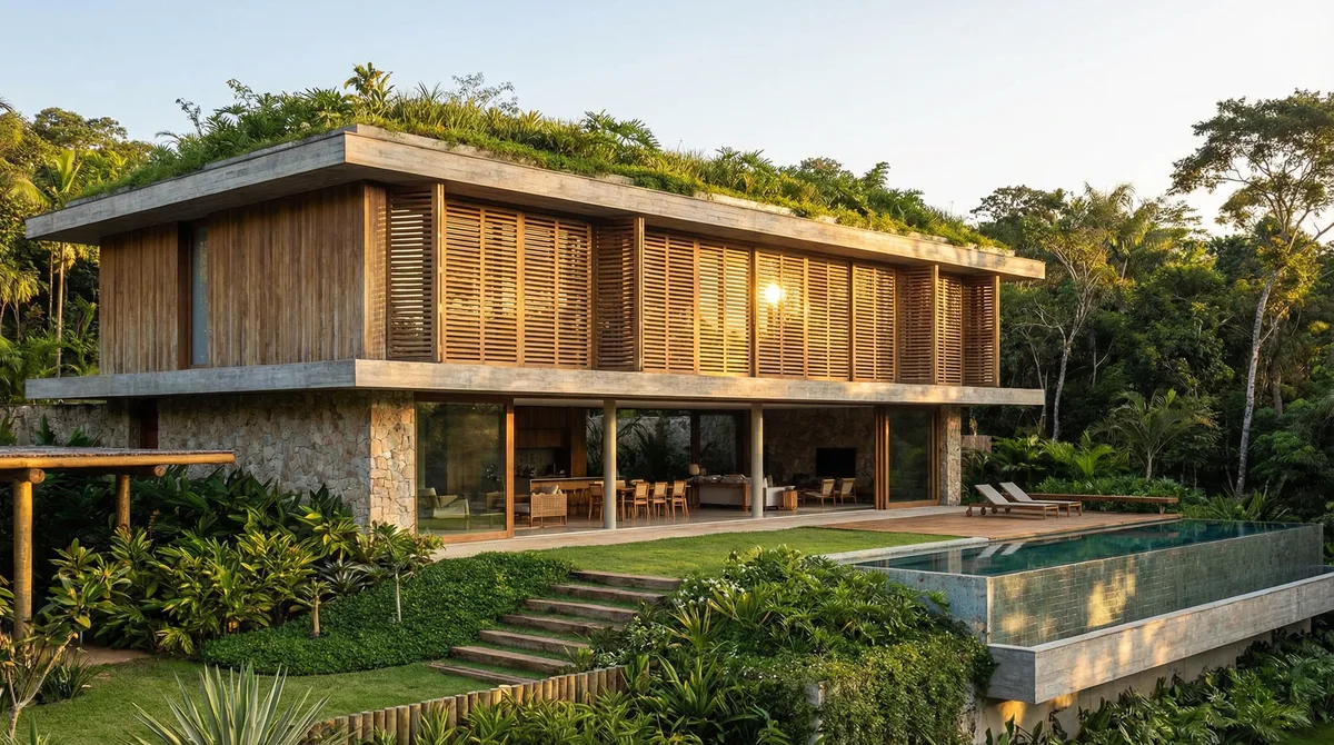 Design Bioclimático: Guia Completo com Exemplos no Brasil