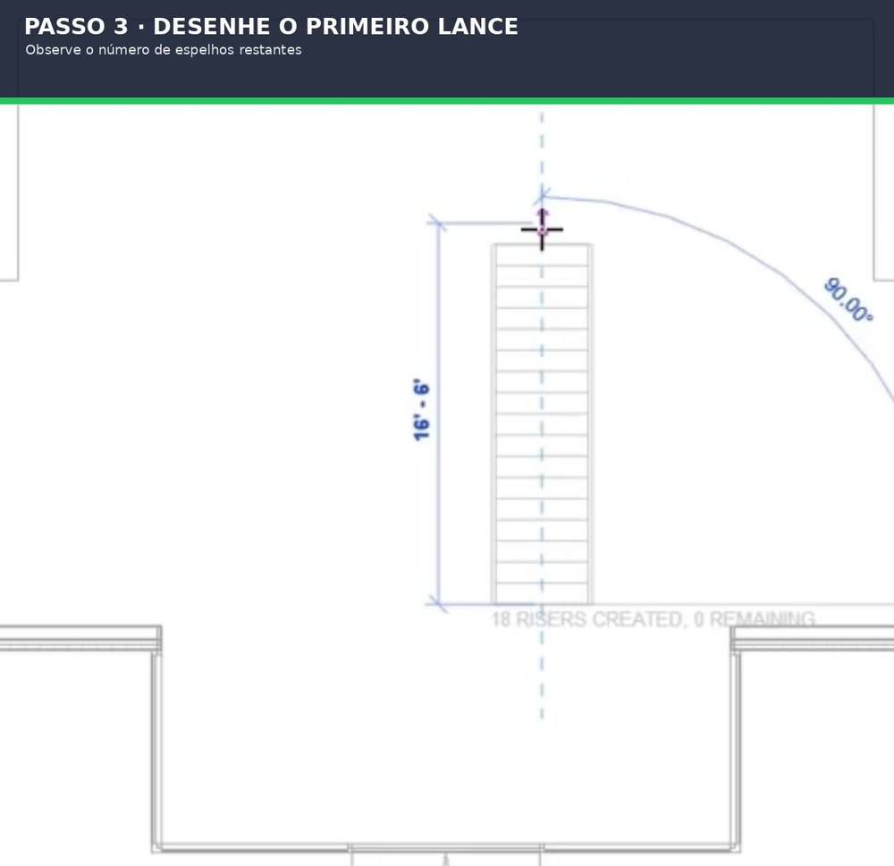 Captura real do software: Desenhe o primeiro lance