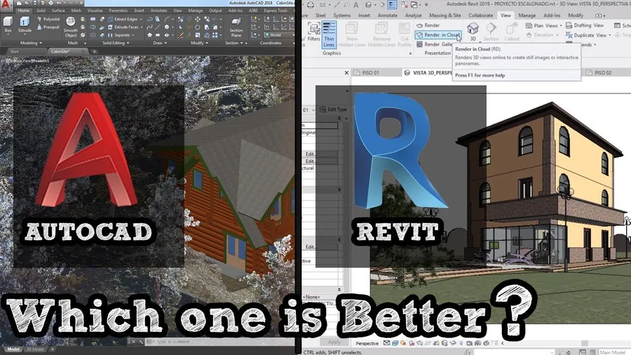 Qual é o Melhor: Revit ou AutoCAD?